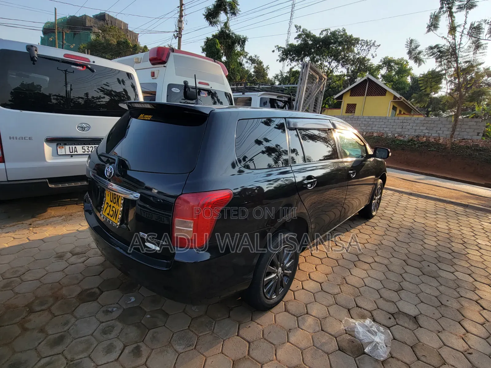 Toyota Corolla Fielder 2008 Black
