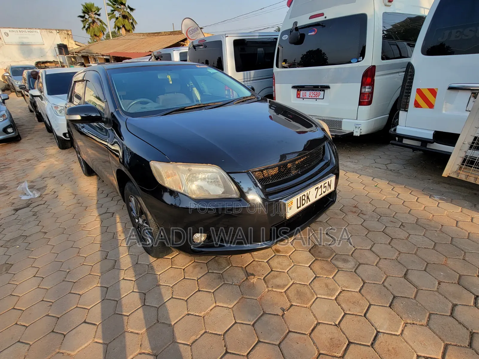 Toyota Corolla Fielder 2008 Black