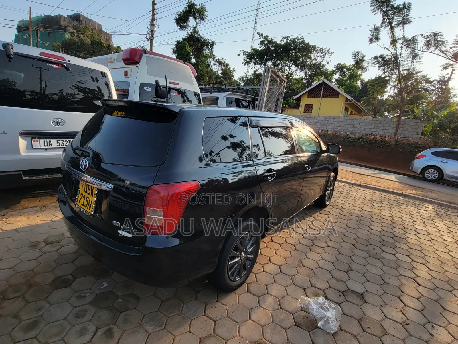 Toyota Corolla Fielder 2008 Black