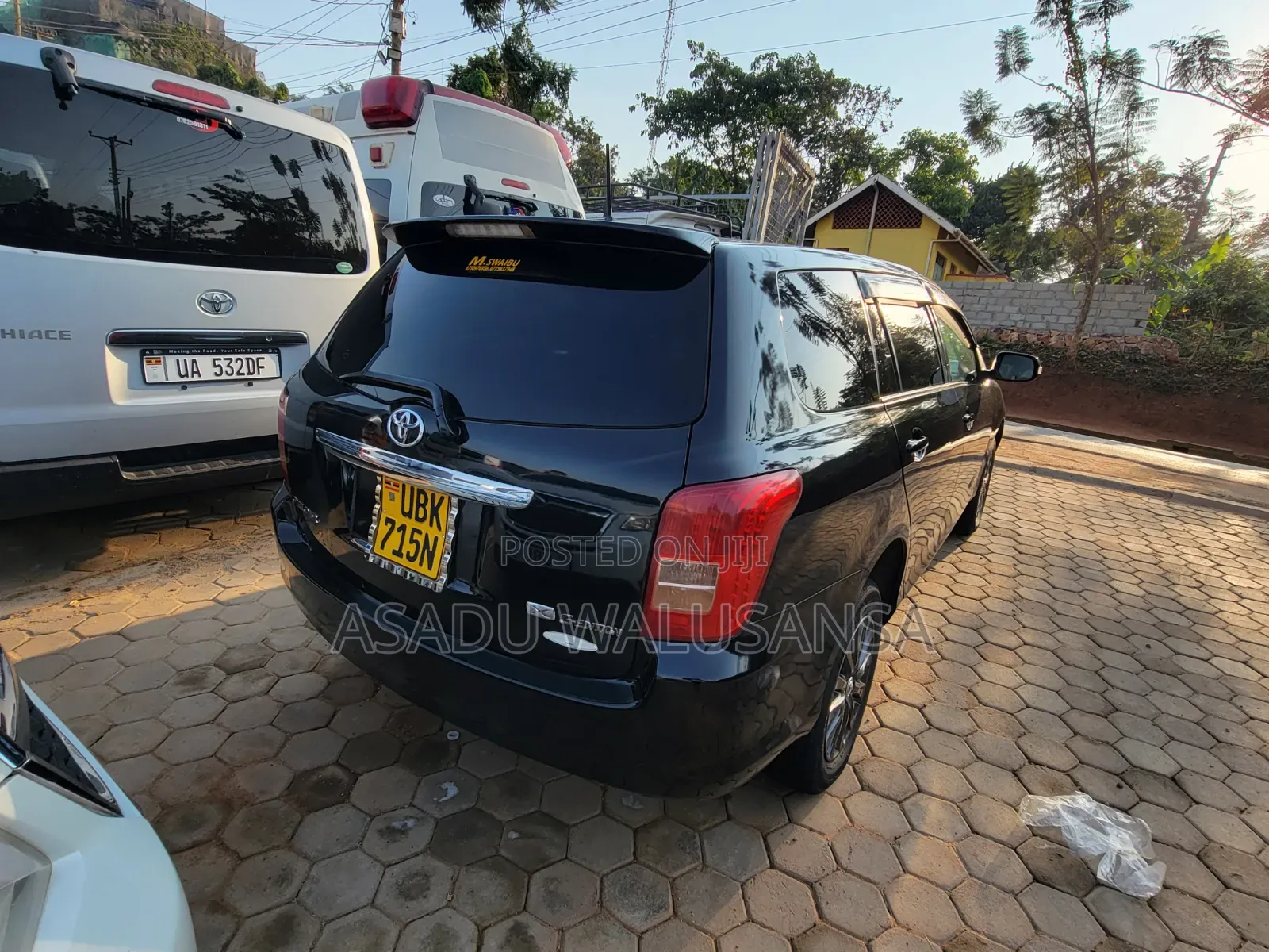 Toyota Corolla Fielder 2008 Black