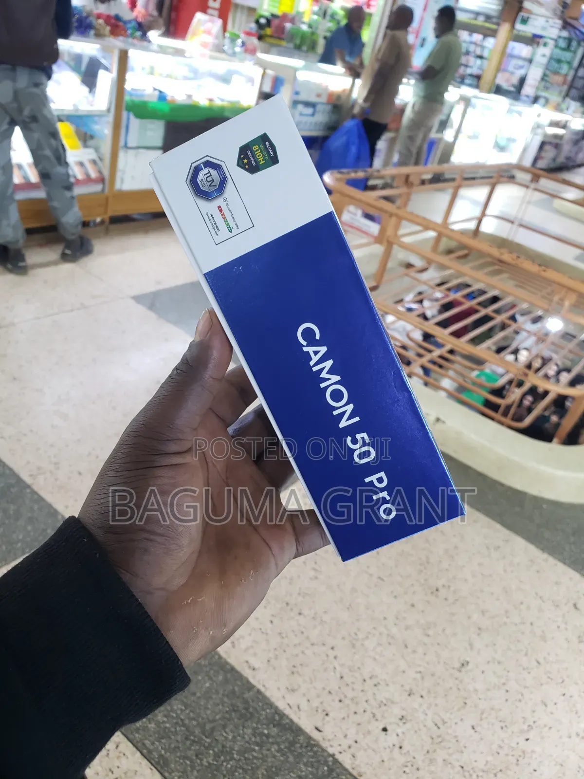 New Tecno Camon 50 Pro 256 GB Gray