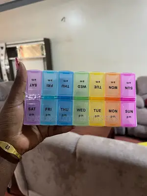 Rainbow (AM - PM) Pill Case Organizer