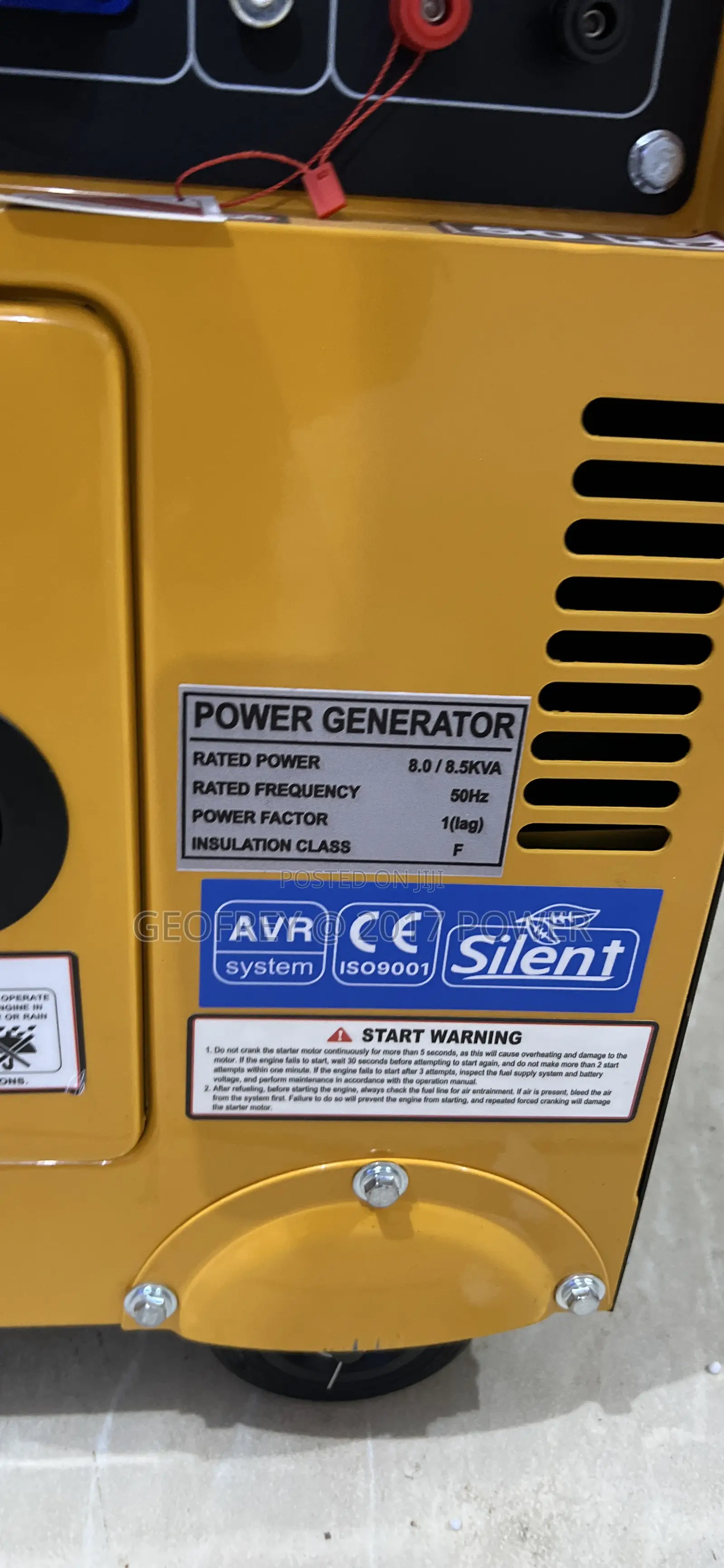 Kipor Silent Diesel Generator 8kva