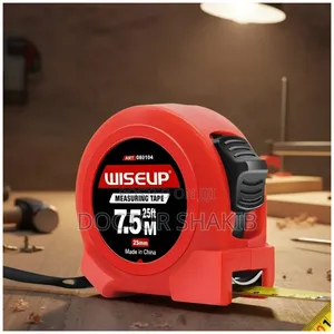 Wiseup Measuring Steel Tape 7.5mx25m