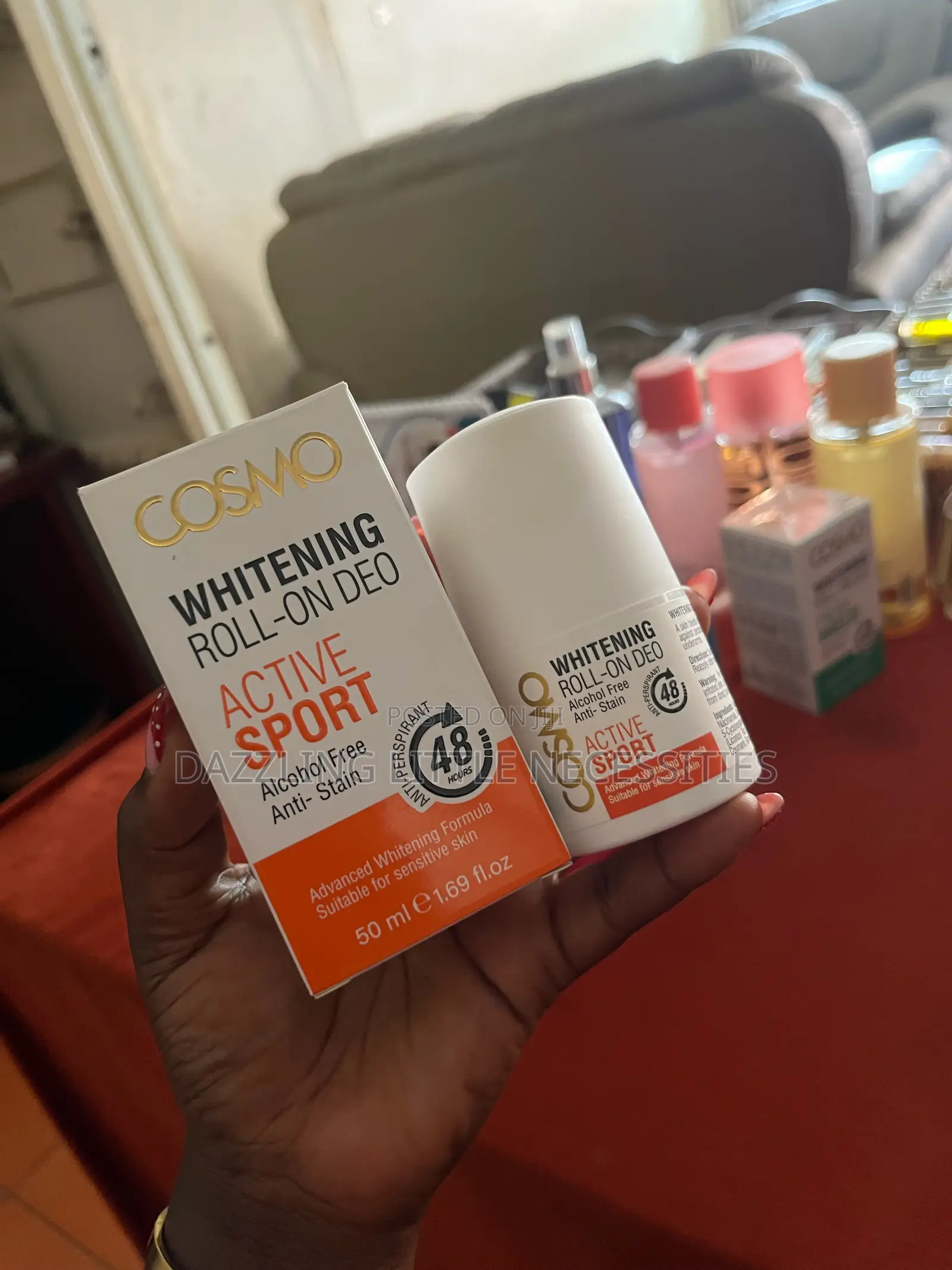 COSMO Active Sport Roll on Deodorant - 50mls