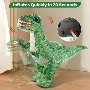Remote Control Giant Inflatable Dinosaur Toy for Kids