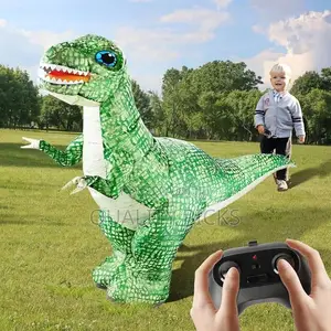 Remote Control Giant Inflatable Dinosaur Toy for Kids