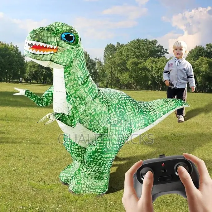 Remote Control Giant Inflatable Dinosaur Toy for Kids