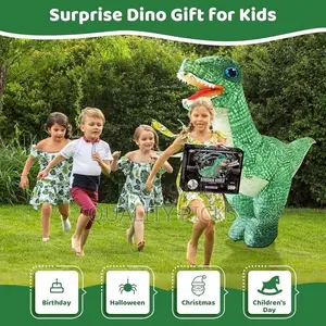 Remote Control Giant Inflatable Dinosaur Toy for Kids