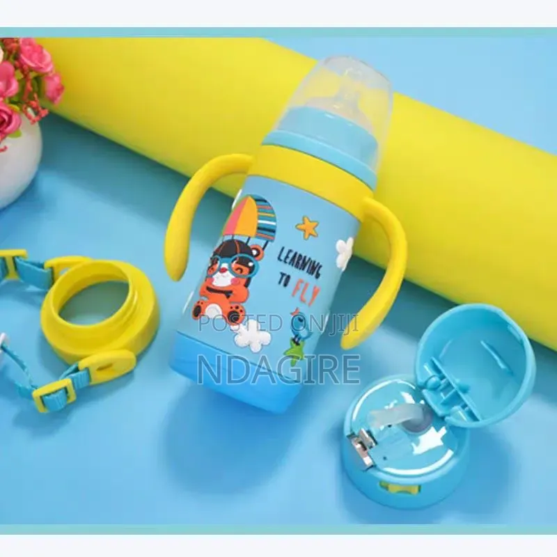 Vacuum Sealed 3-Stage Children’s Insulated Bottle Set