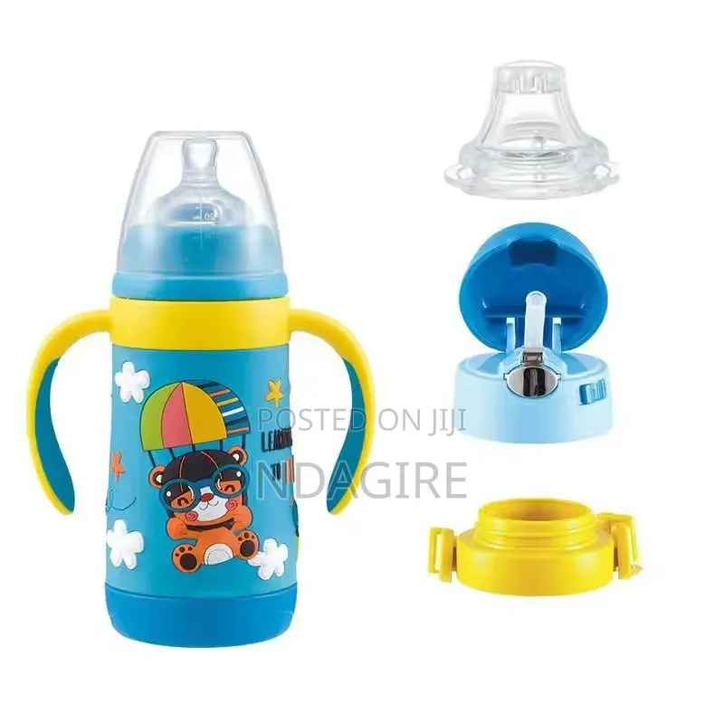 Vacuum Sealed 3-Stage Children’s Insulated Bottle Set