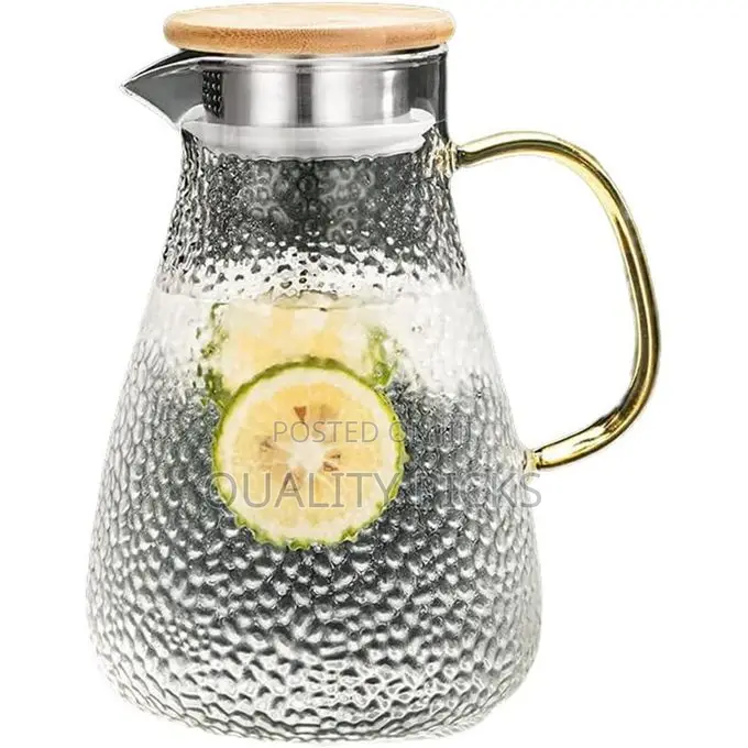 1.8L Glass Pitcher, Water Bottle, Cold Water Bottle