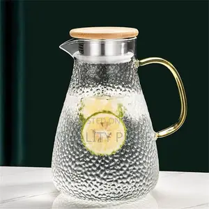 1.8L Glass Pitcher, Water Bottle, Cold Water Bottle