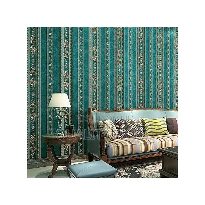 Vintage Elegant Water-Resistant European Flower Wallpaper