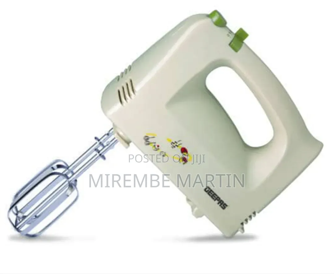 Geepas GHM2001 160W Hand Mixer - Professional Electric Handheld Mixer
