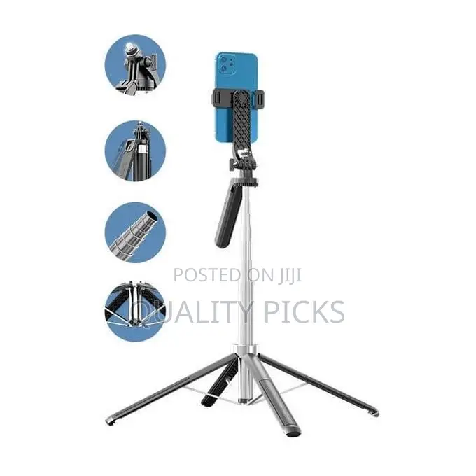 S05 Phone Tripod Selfie Stick With Fill Light ,3 in 1