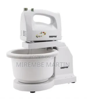 Geepas 250W Hand Mixer With Stand Bowl .