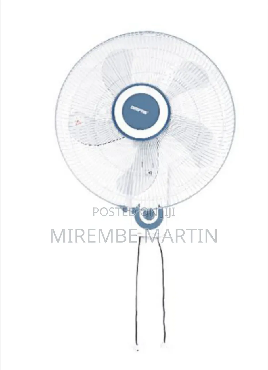 Geepas GF9483 16-Inch Wall Fan - 3 Speed Settings
