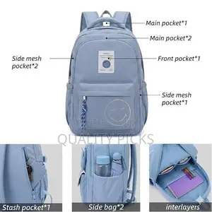 Anti-Theft Korean Laptop Backpack