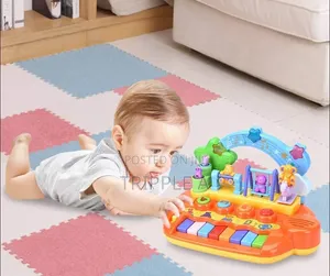 Learn to Play Musical Toy Piano With 8 Keys