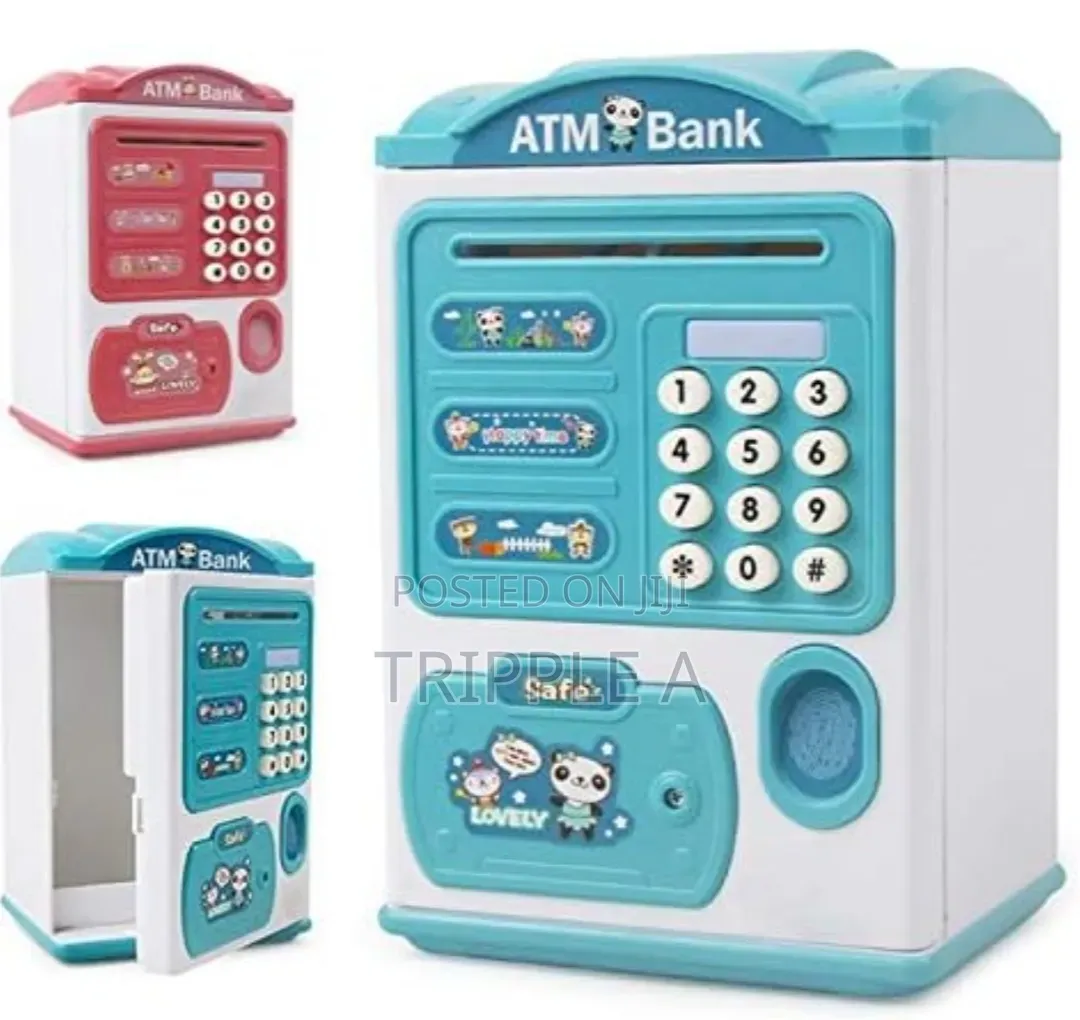 Money Bank With Password and Fingerprint Lock