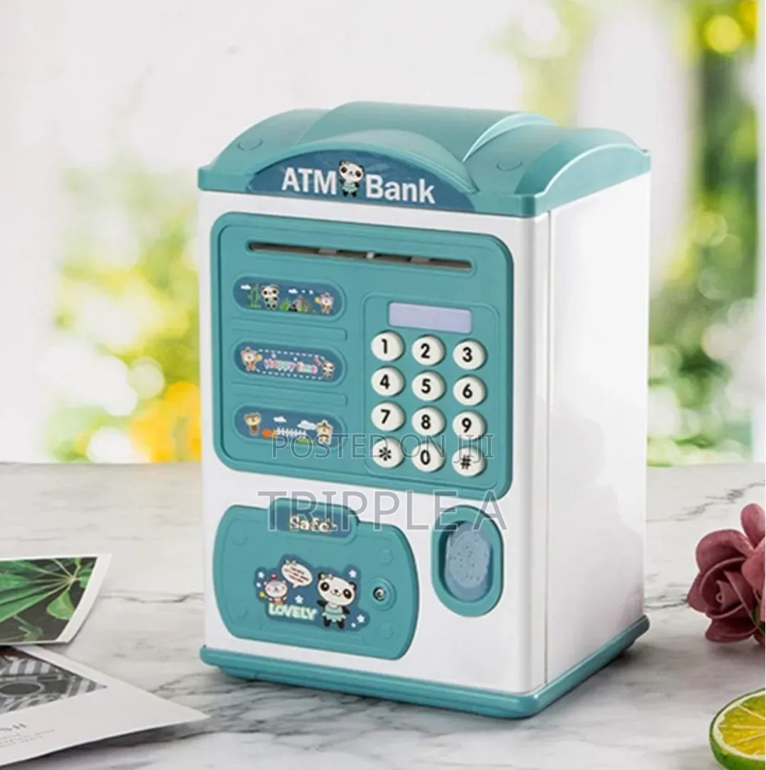 Money Bank With Password and Fingerprint Lock