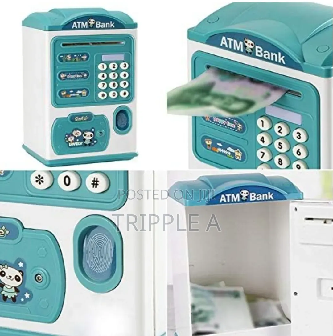 Money Bank With Password and Fingerprint Lock