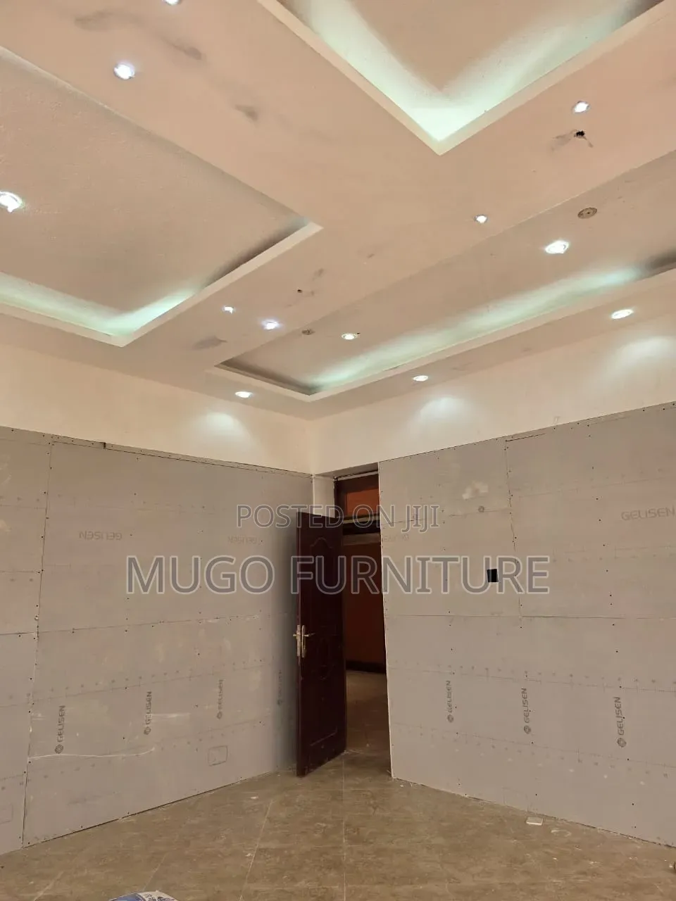 Gypsum Ceiling and Wall Partitioning