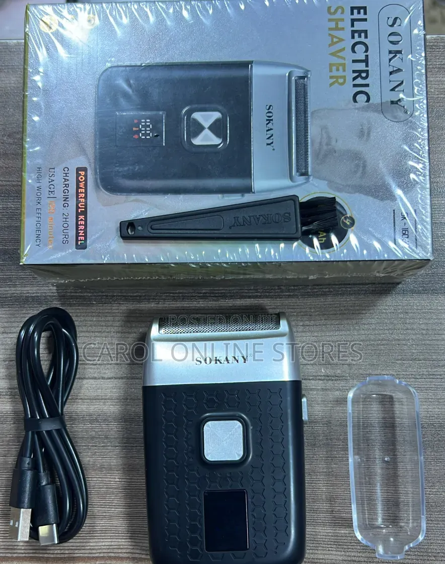 SOKANY Rechageable Shaver With Type C Charger
