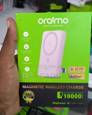 Oraimo 10000mAh Wireless Charging Powerbank