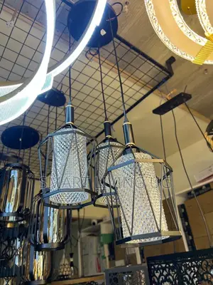 Black LED Kitchen Pendant Light – Adjustable Ceiling Fixture