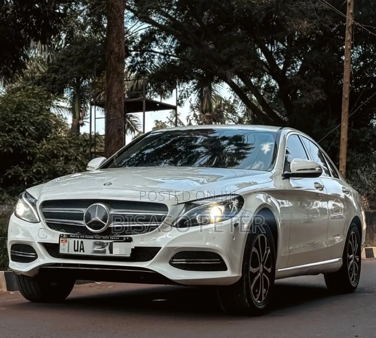 Mercedes-Benz C180 2016 White
