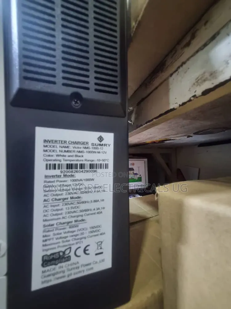 Sumry Cheaper Smart Hybrid Inverter Charger 1000kva/12v