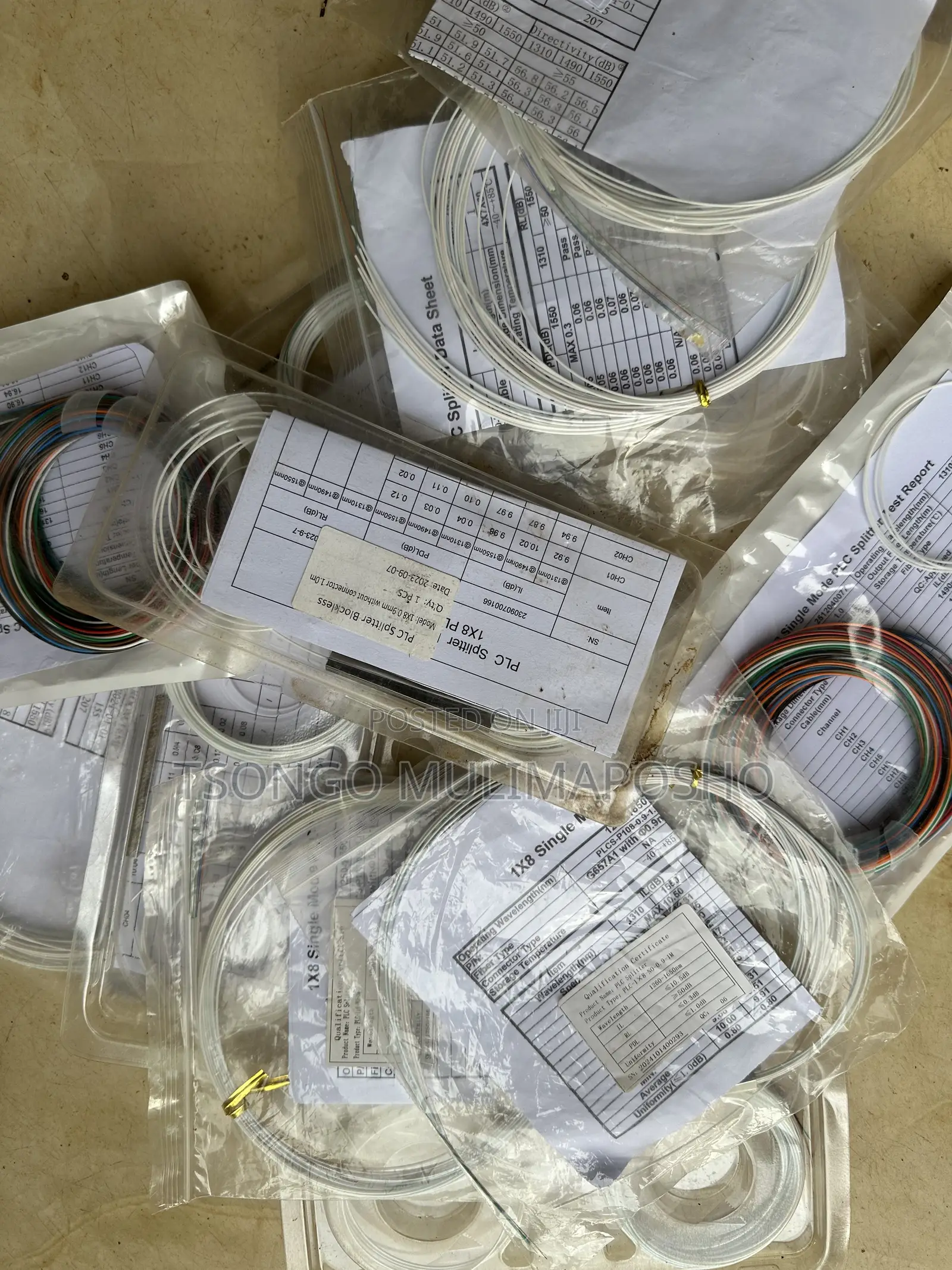 PLC Fiber Optical Splitter 1:4