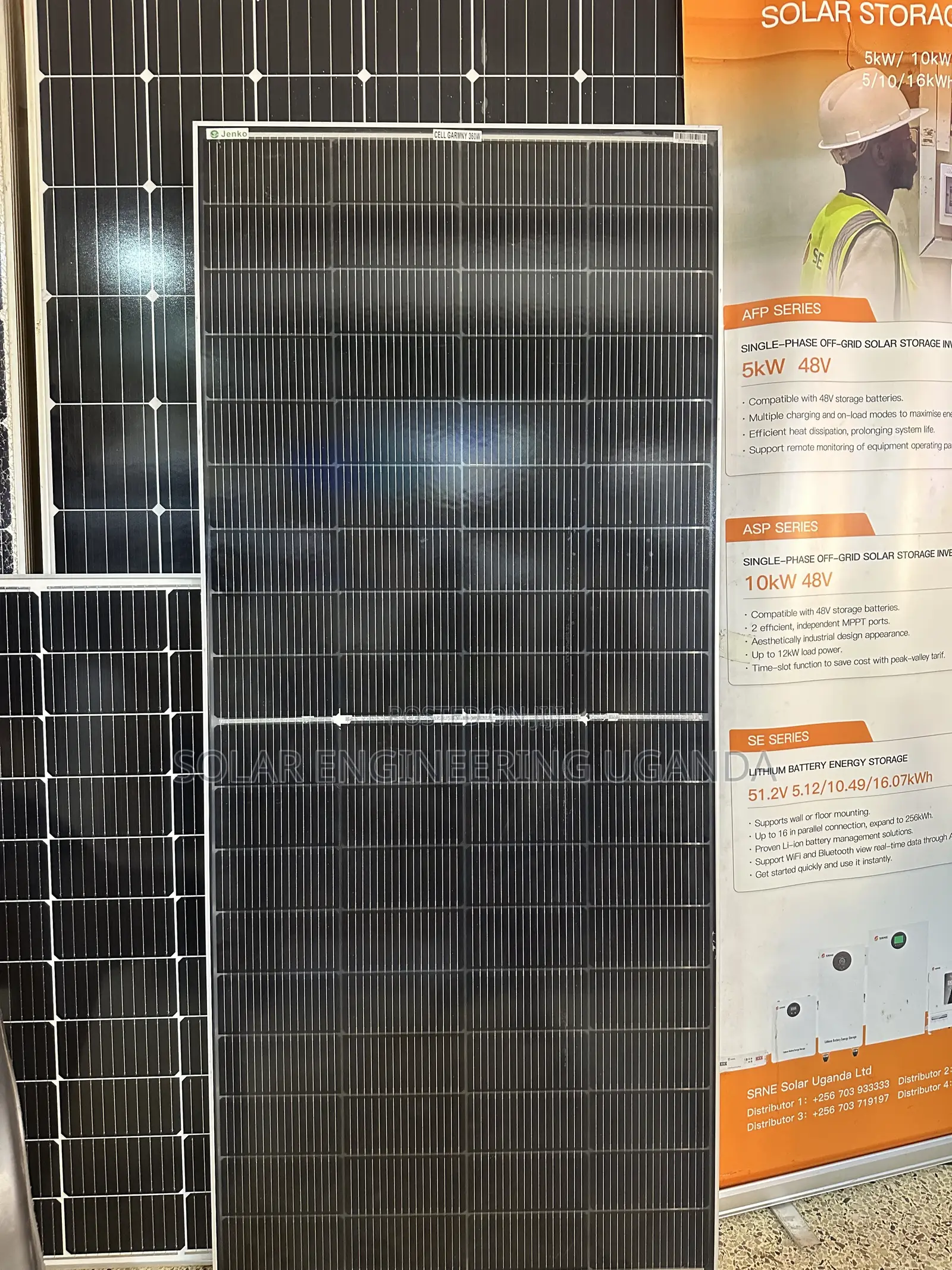 360W Bifacial Glass Solar Panel High Efficiency Brand New