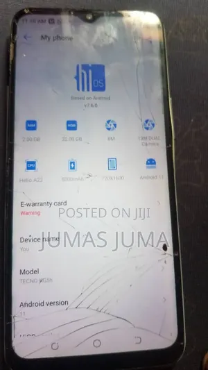 Tecno Spark Go 2022 32 GB Silver