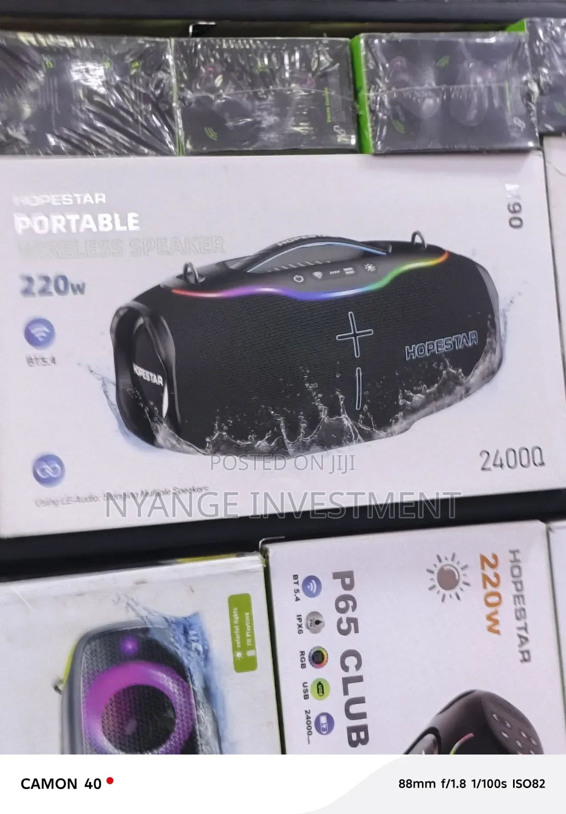 Hopestar H90 Portable Bluetooth Speaker, With 220W Power Output.