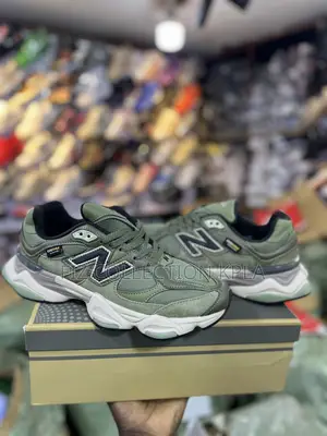 New Balance 9060 Green Cordura ABZORB Sneakers