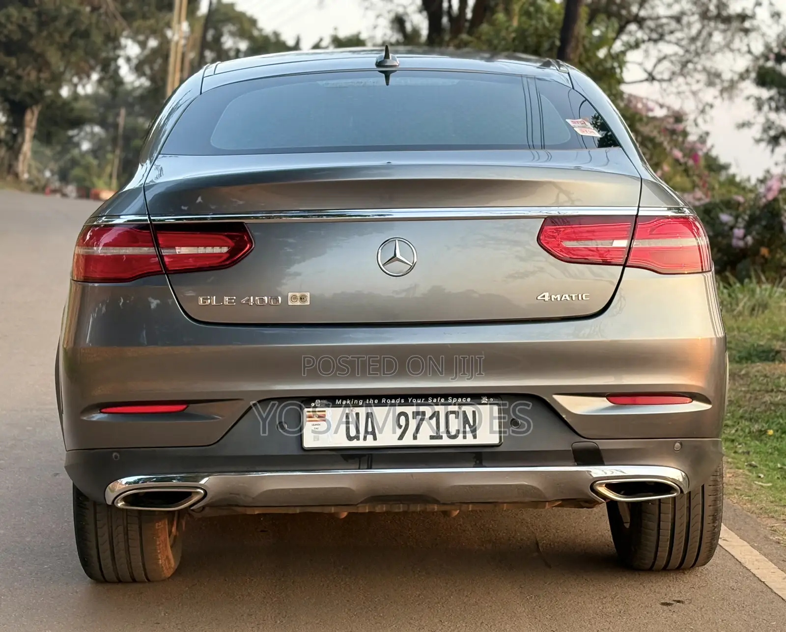 Mercedes-Benz GLE-Class GLE 400 4MATIC 2017 Gray