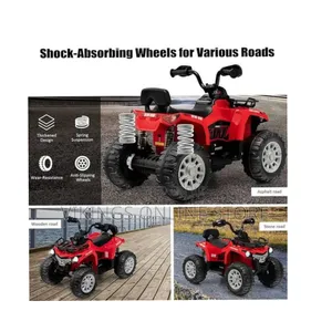 Kids ATV, 12V Battery Powered Electric Vehicle W/ Music, Headlights