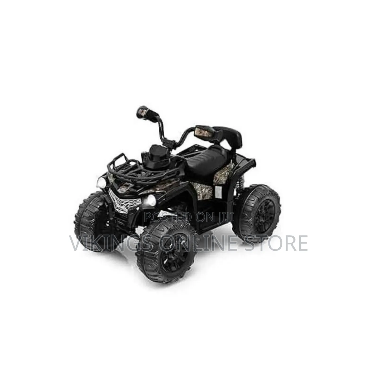 Kids ATV, 12V Battery Powered Electric Vehicle W/ Music, Headlights