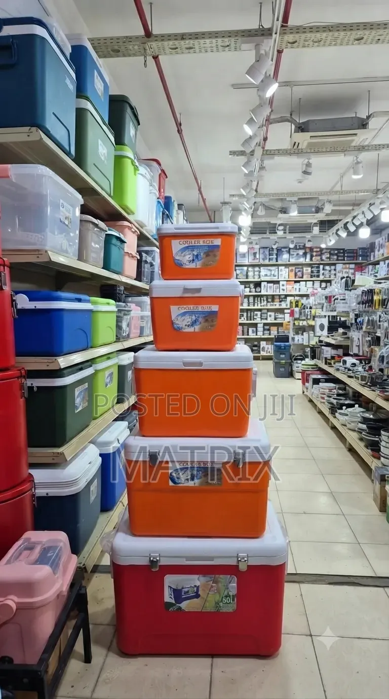 Insulated Ice Cooler Box Set [4pc]