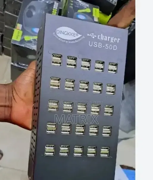 USB Charging Station With 50 Ports