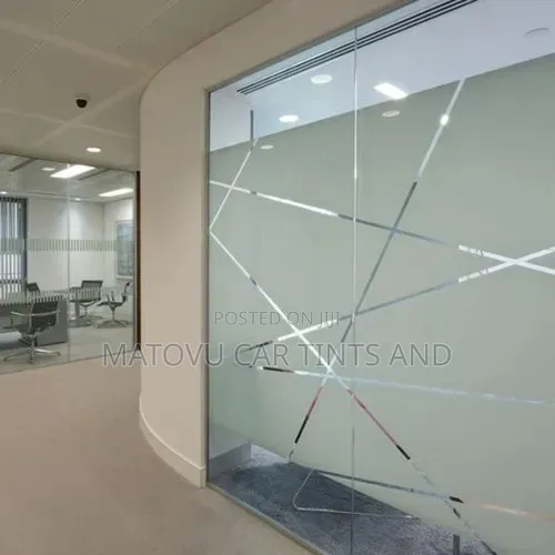 Denis House,hostels and Office Frosted Glass Films