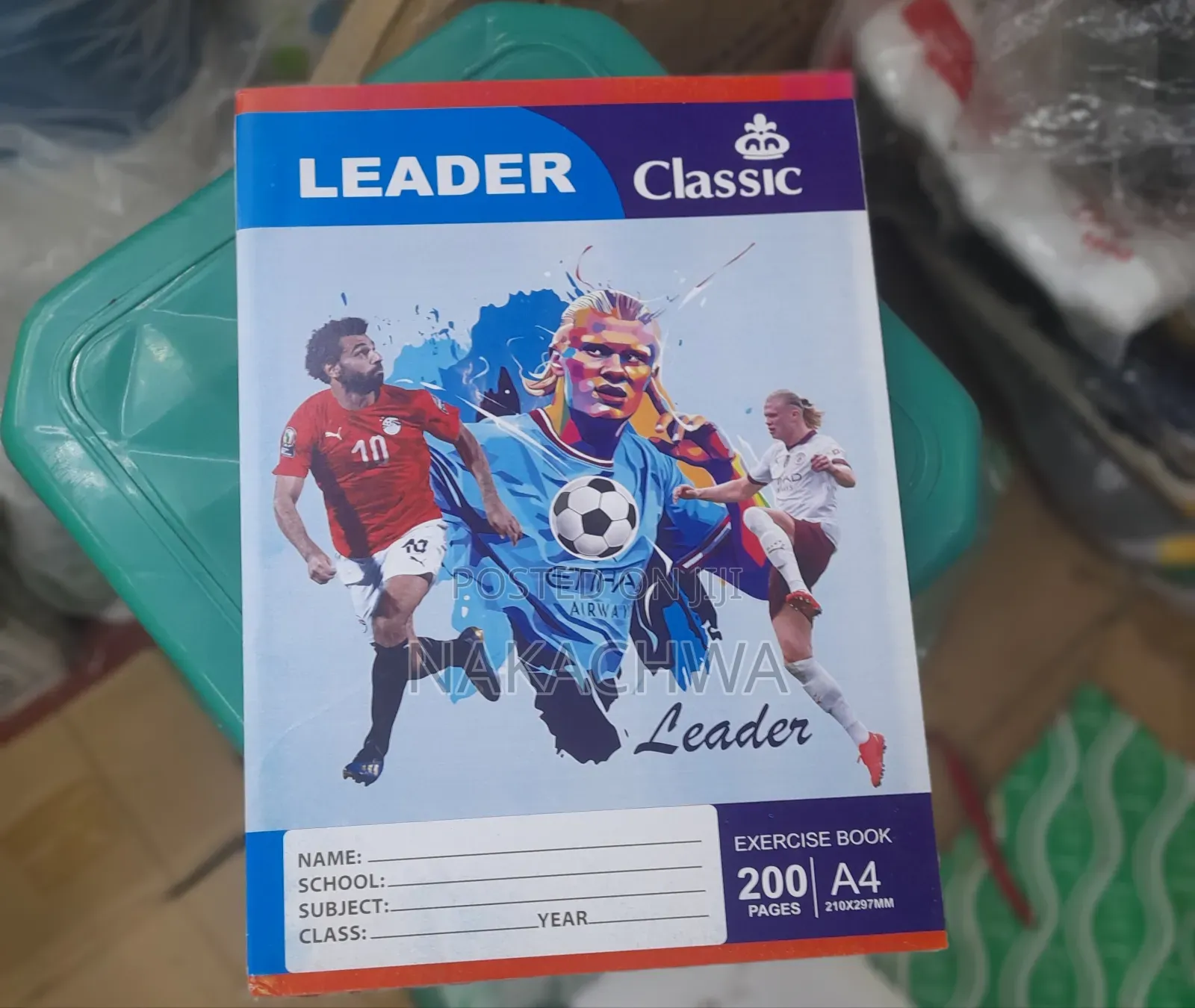 One Carton of Leader Books 200 Pages