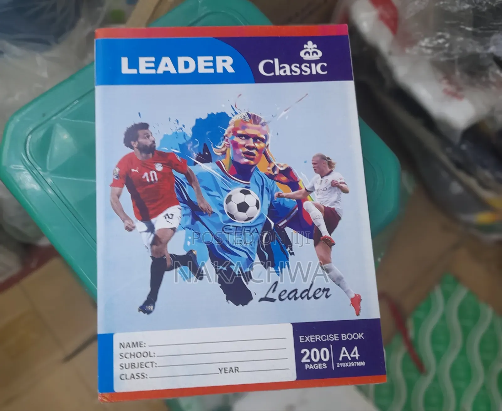 One Carton of Leader Books 200 Pages