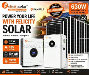 10kwh 8kva 48v Felicity Hybrid Complete Solar System