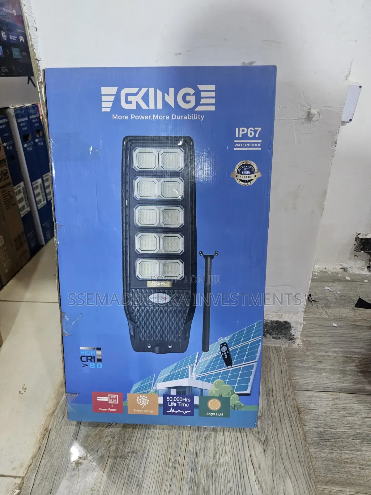 G King 600w Solar Light