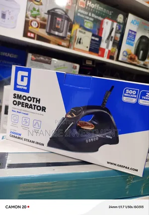Geepas 2400W Ceramic Steam Iron, Model GSI7703N