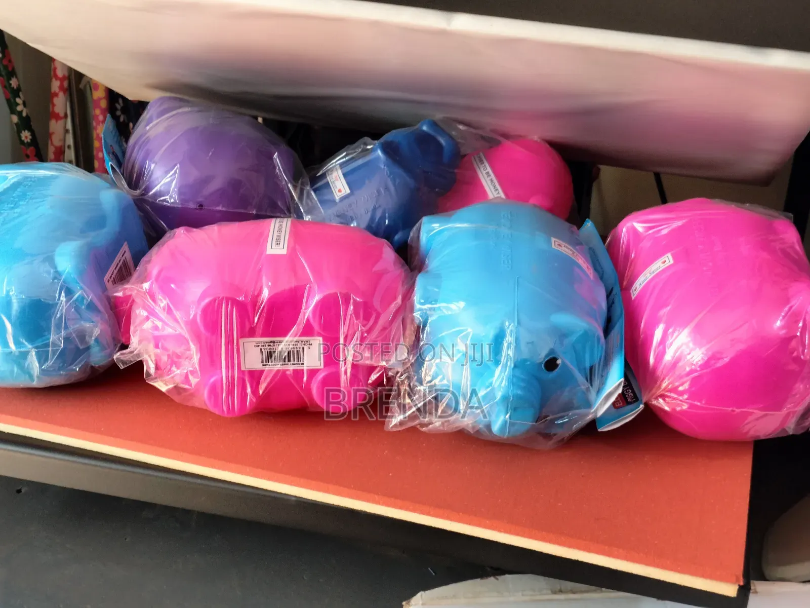 Brand New Plastic Kids Savings Banks